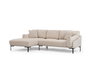 Atelier Del Sofa Sofá Esquinero Leo Izquierdo Crema 255x150 cm